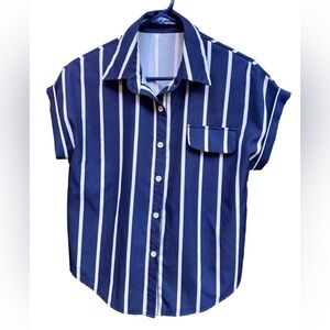 SHEIN Button Up T-Shirt